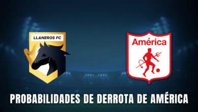 América de Cali vs Llaneros probabilidades