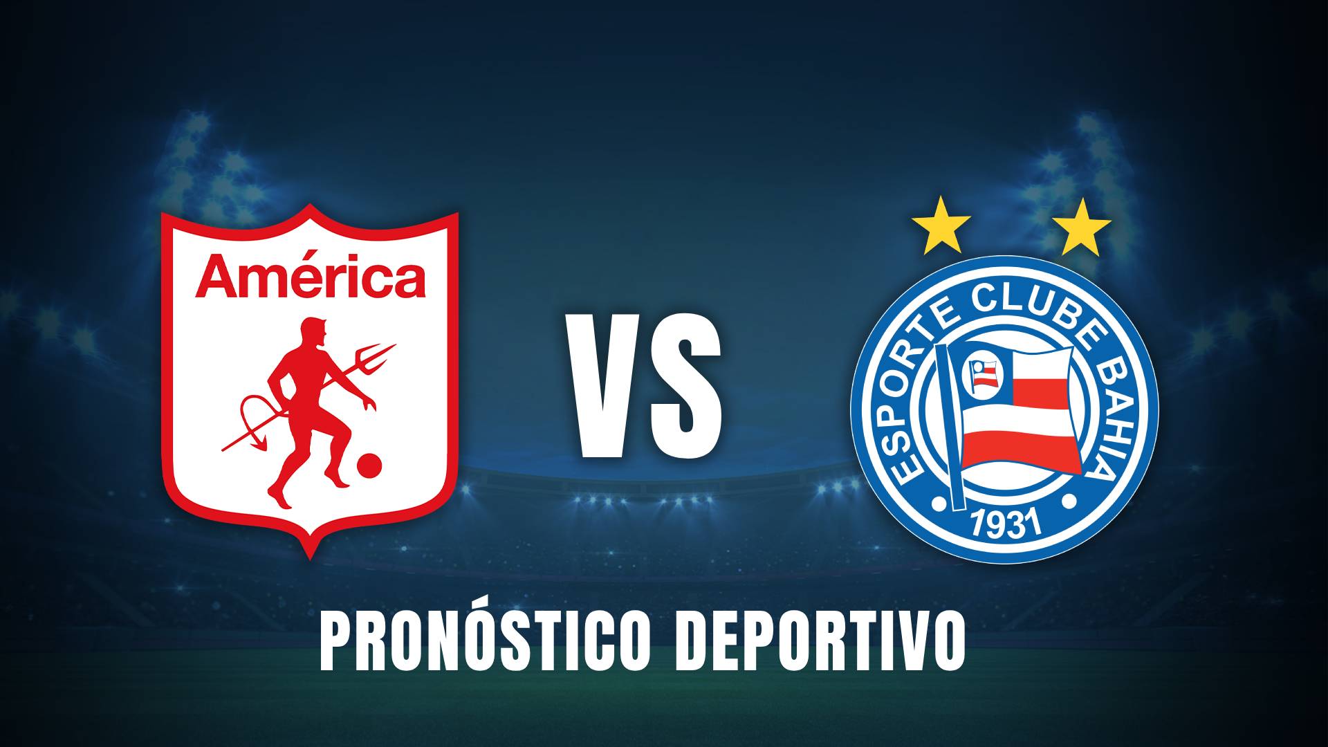 América vs Bahia Copa Sudamericana 2025 pronóstico