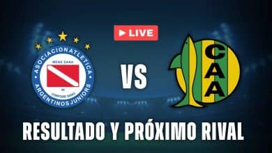 Argentinos vs Aldosivi resultado y rival