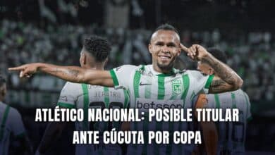 Atlético Nacional vs Cúcuta Copa BetPlay 2025 nómina