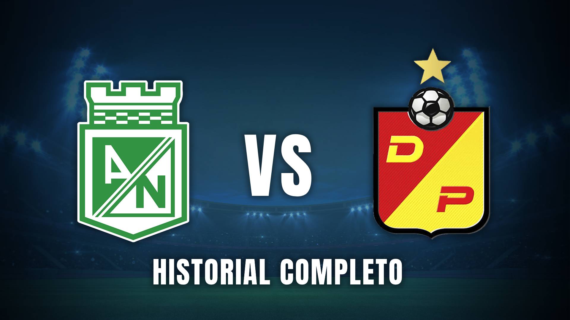 Atlético Nacional vs Pereira historial