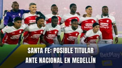 Atlético Nacional vs Santa Fe Liga BetPlay 2025 tentativa