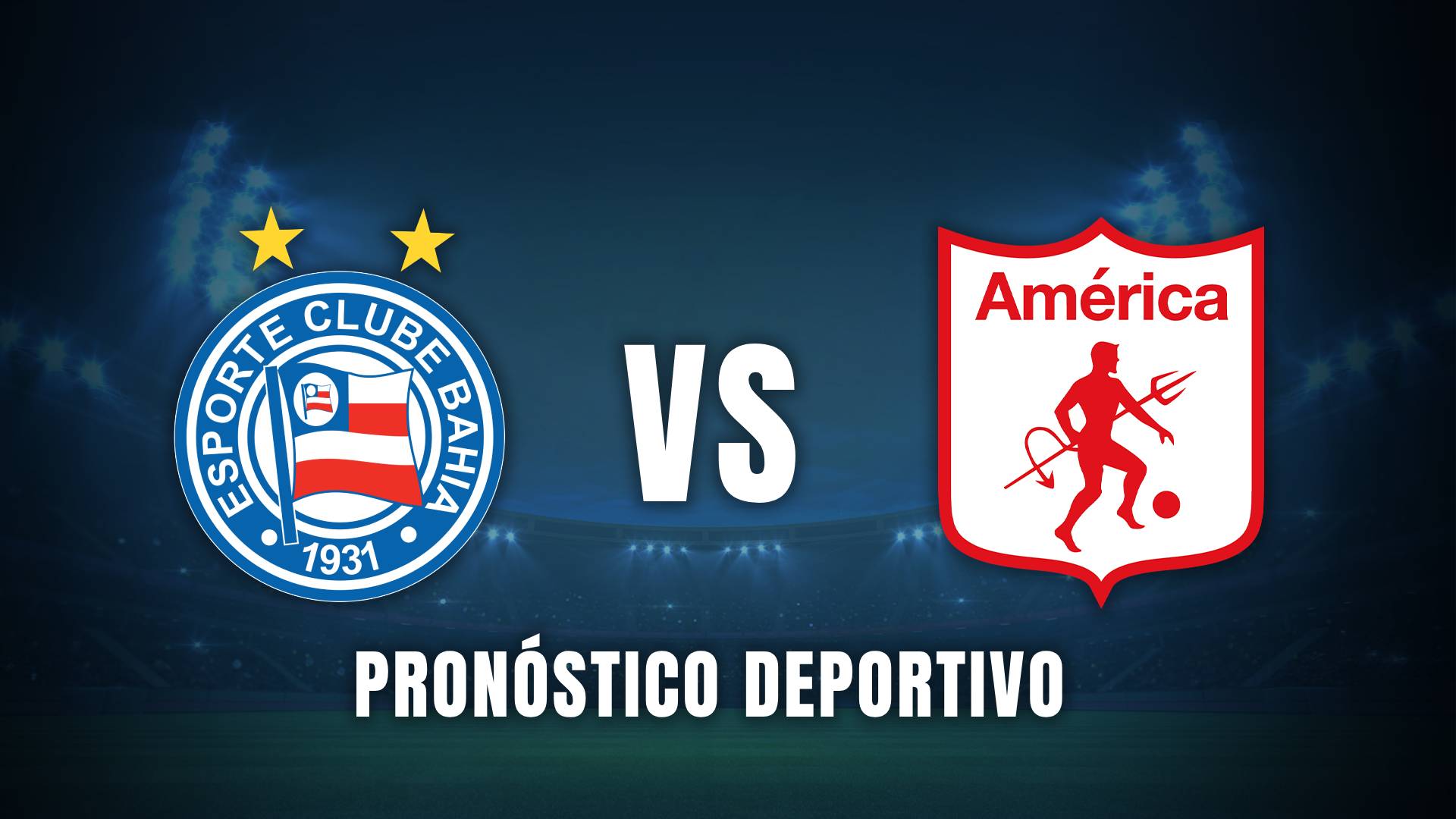 Bahía vs América de Cali Copa Sudamericana 2025 pronóstico