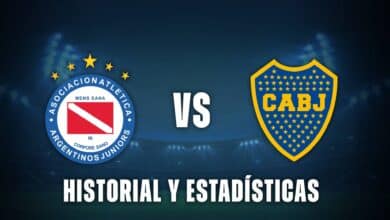 Argentinos vs Boca historial