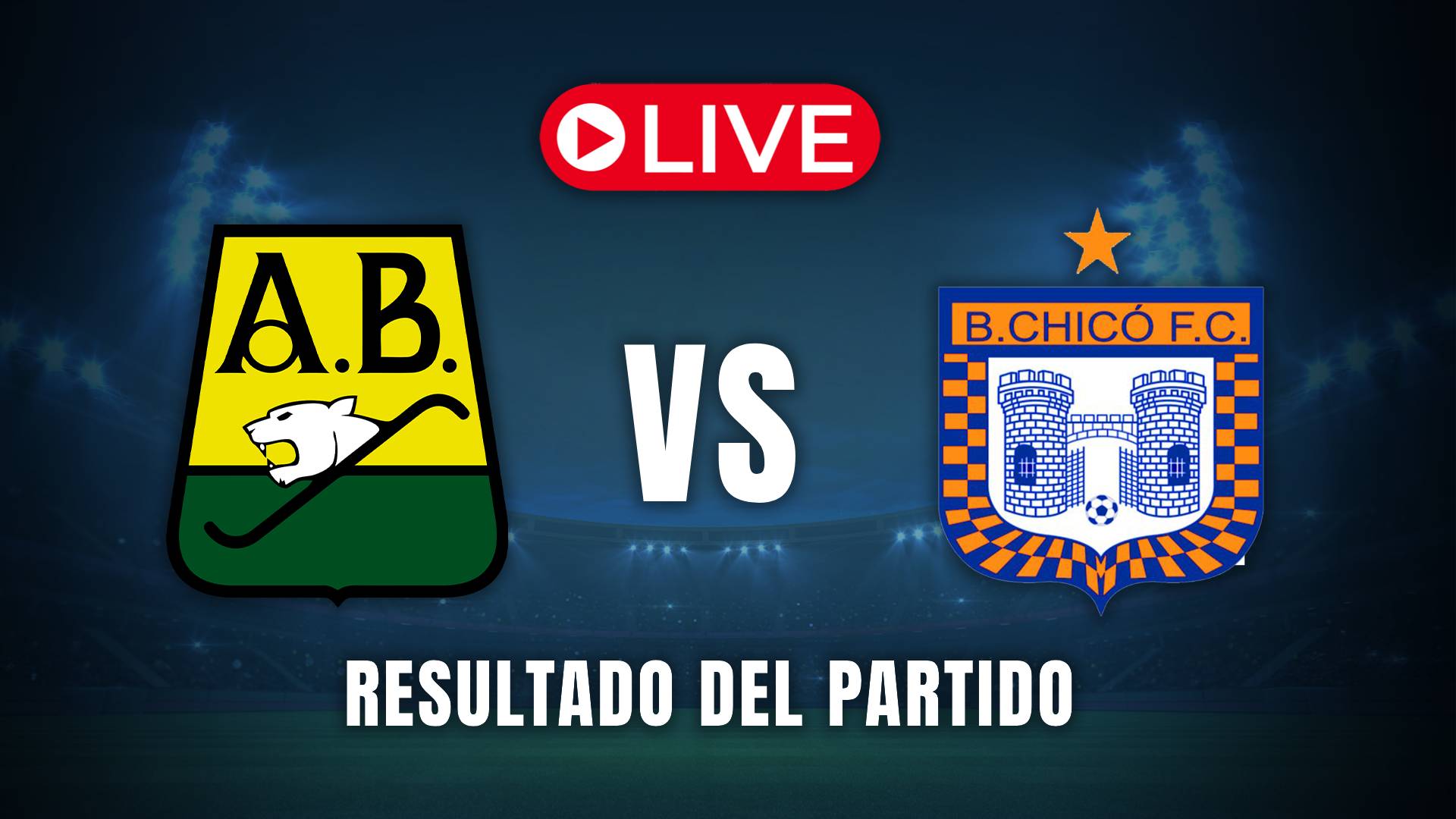 Bucaramanga vs Chicó Liga BetPlay 2025 resultado