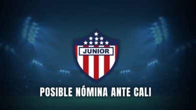 Cali vs Junior Liga BetPlay 2025 nómina Junior