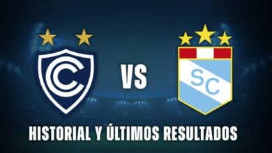 Cienciano vs Sporting Cristal historial y resultados