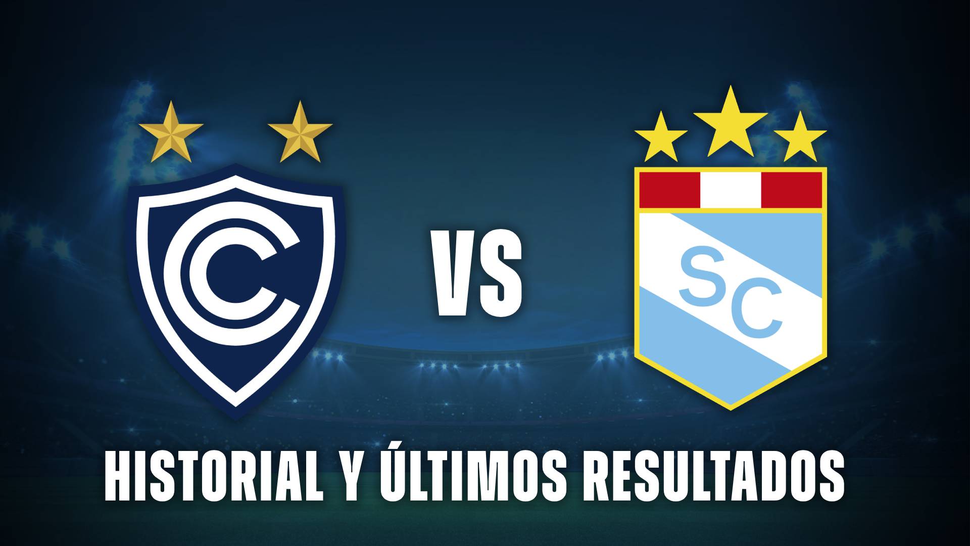 Cienciano vs Sporting Cristal historial y resultados