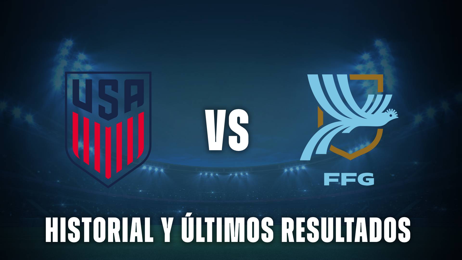 Estados Unidos vs Guatemala historial