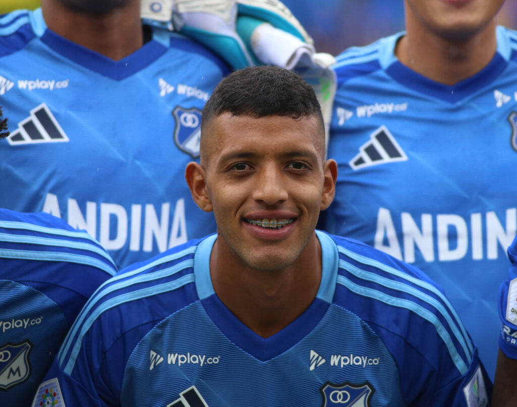 Nicolás Arévalo volante de Millonarios FC pretendido por River