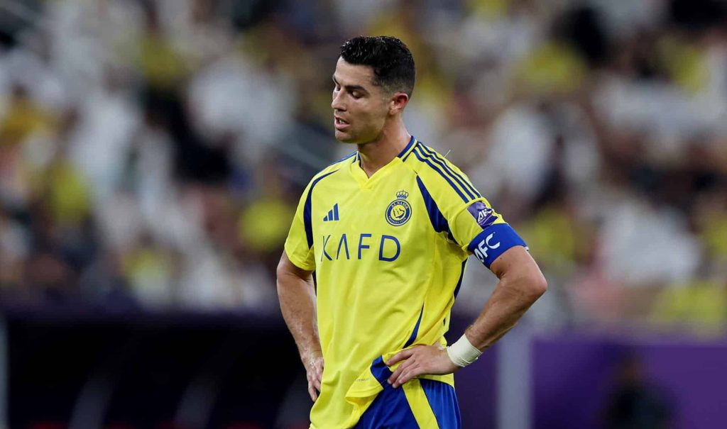 Cristiano Ronaldo vs Al Kholood (Getty Images)