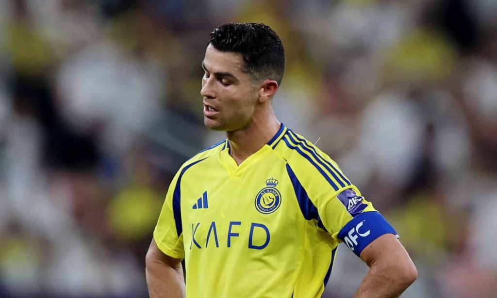 Cristiano Ronaldo vs Al Kholood (Getty Images)