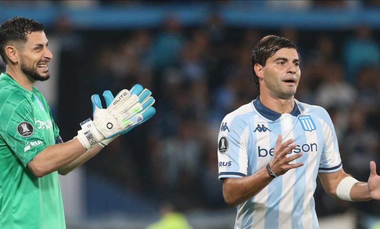 Posible formación de Racing vs San Lorenzo: ¿titulares o suplentes?