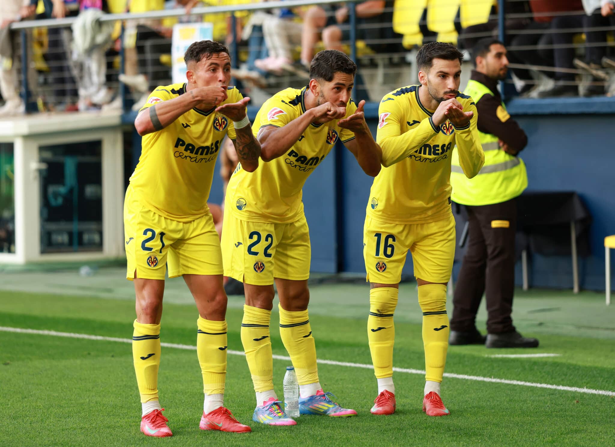 -Villarreal: probable formación vs Manchester City por Champions. (Getty Images)