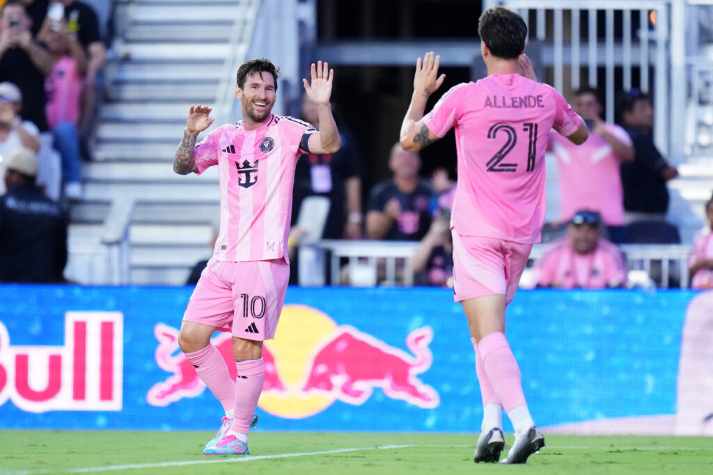 Cincinnati vs Inter Miami: los rosas van por un nuevo triunfo. (Photo by Rich Storry/Getty Images)