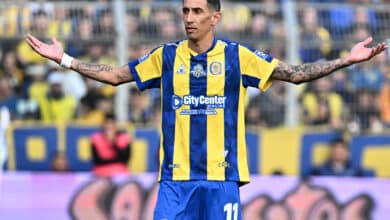 Ángel Di María hoy con rosario central