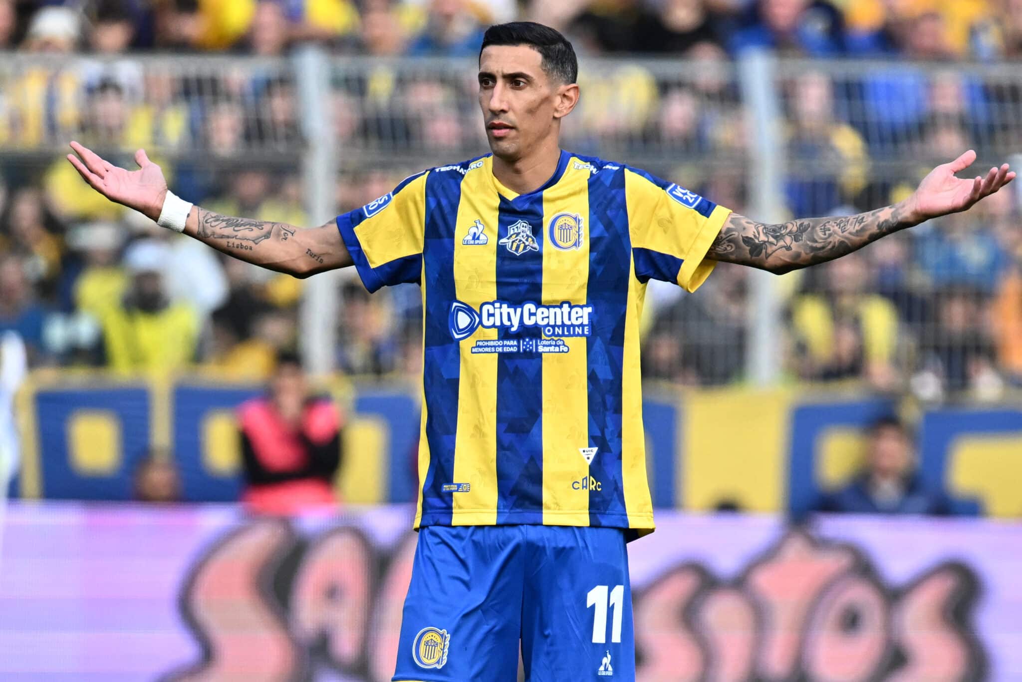Ángel Di María hoy con rosario central