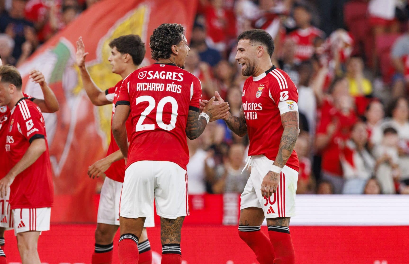 Richard Ríos: donde ver y posibles formaciones del debut de Benfica vs Qarabag. (Getty Images)