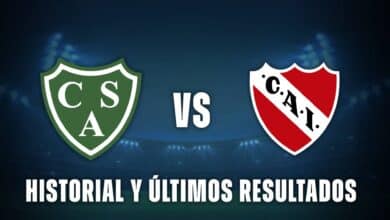 Sarmiento vs Independiente historial