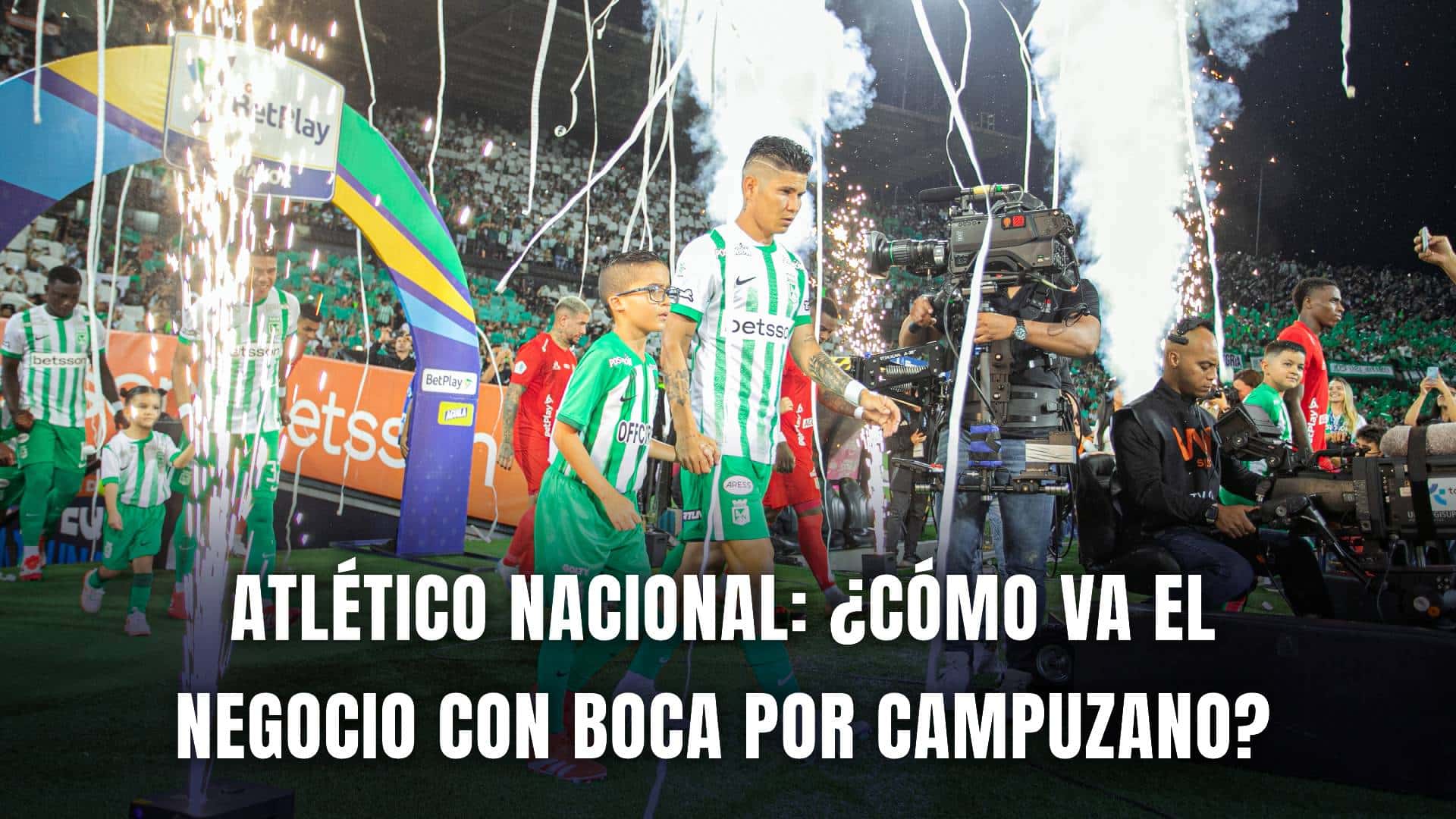 Jorman Campuzano Atlético Nacional Boca