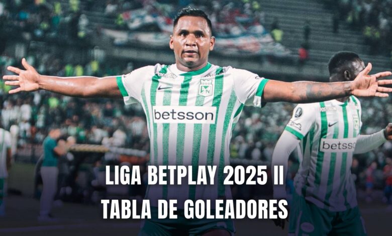 Liga BetPlay 2025 II goleadores