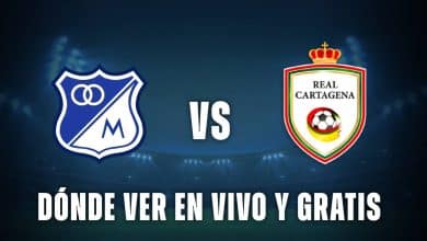Millonarios vs Real Cartagena por Copa Colombia