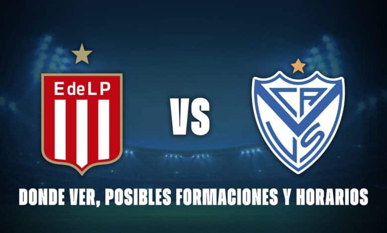 Estudiantes vs Vélez: donde ver, posibles formaciones y horarios