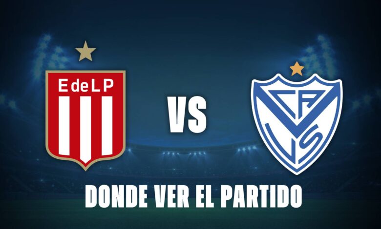Qué canal pasa Estudiantes vs Vélez hoy: dónde ver el partido EN VIVO gratis