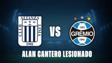 ¿Que pasó con Alan Cantero? Salió lesionado en el duelo entre Alianza Lima vs Gremio