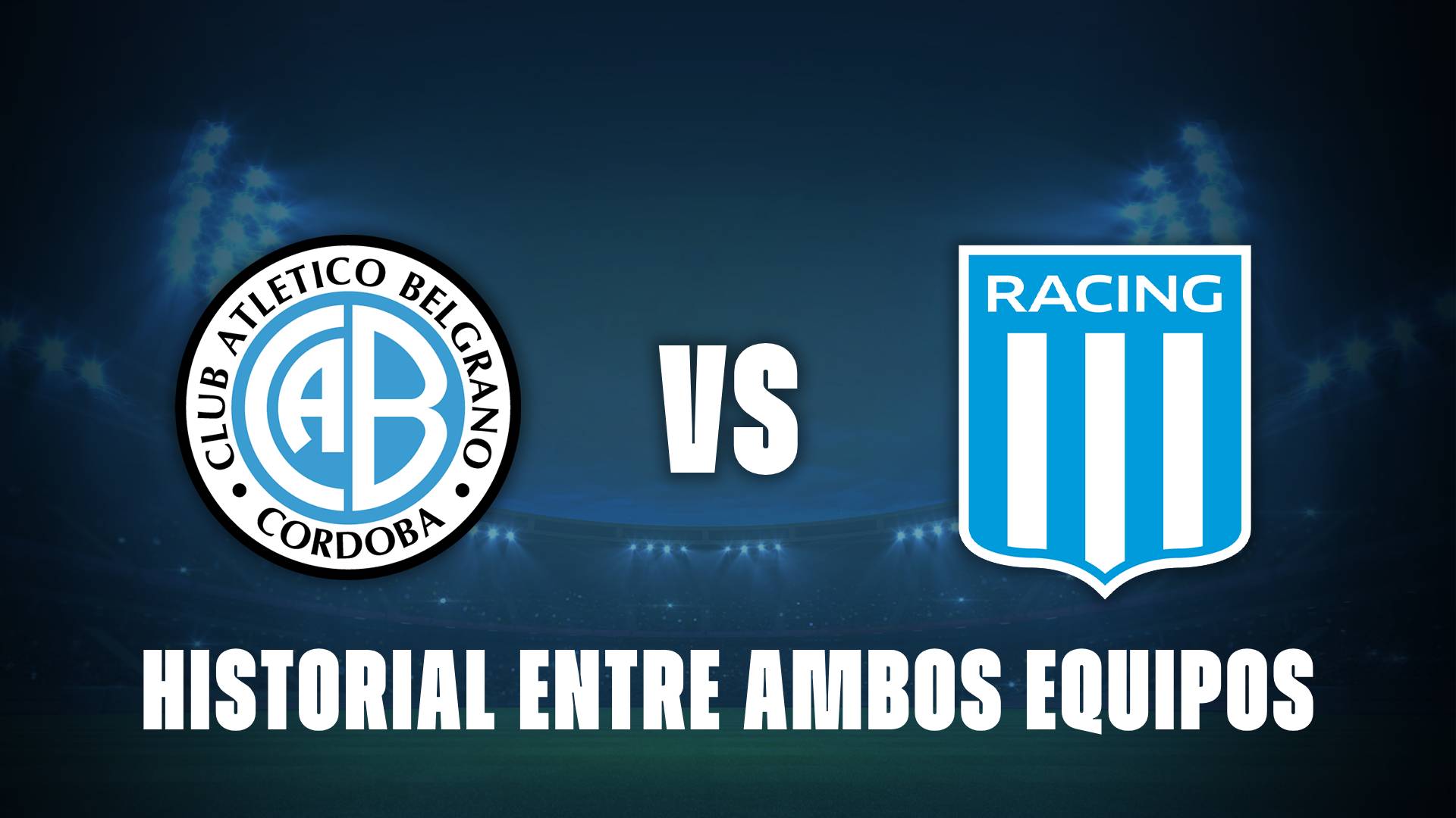 Belgrano vs Racing: historial entre ambos equipos