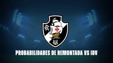 Vasco da Gama: probabilidades de conseguir la remontada vs IDV