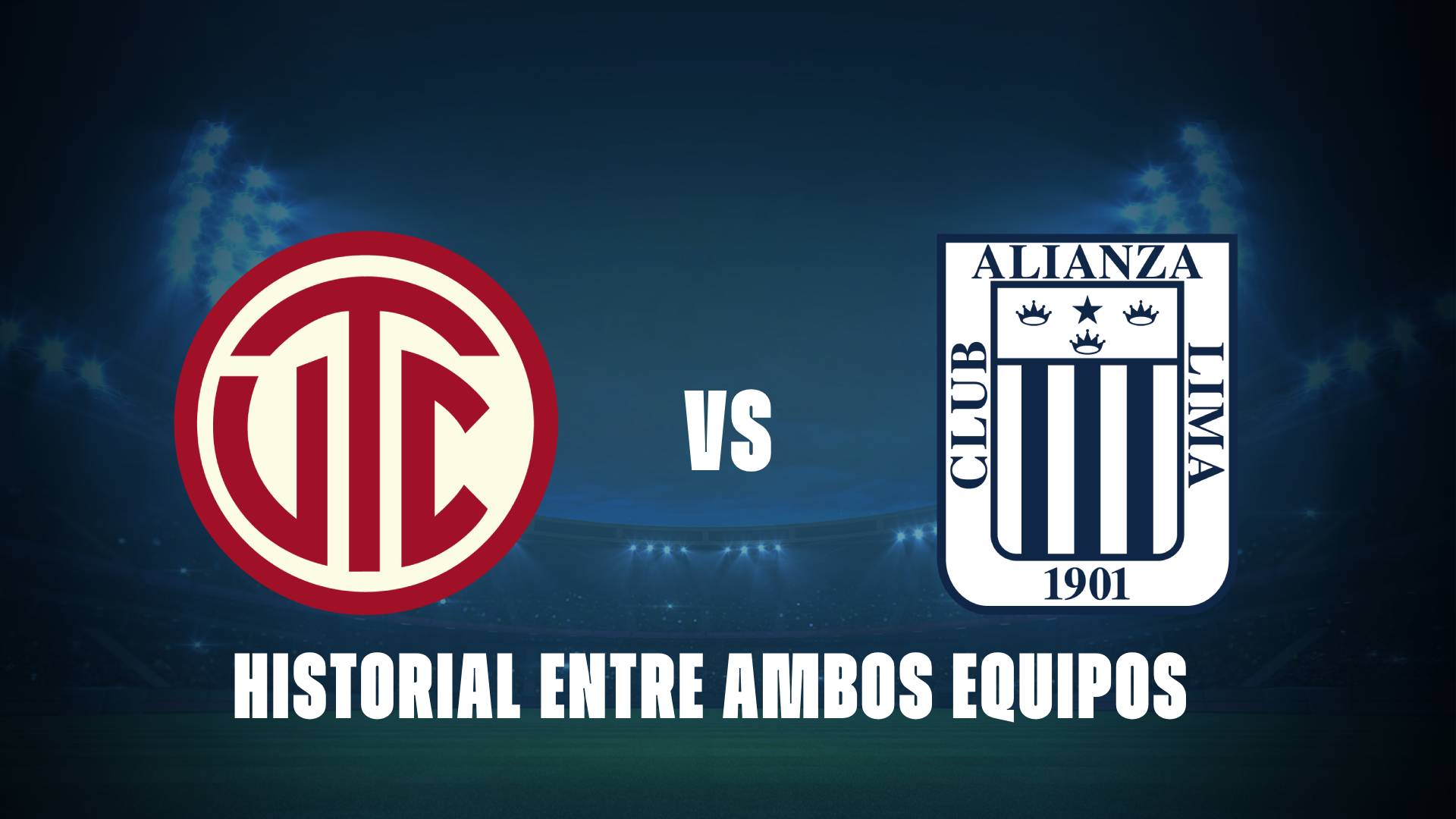UTC vs Alianza Lima: historial entre ambos equipos