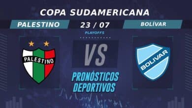 Pronósticos de Palestino vs Bolívar: ¿Quién es favorito para pasar en la Copa Sudamericana?