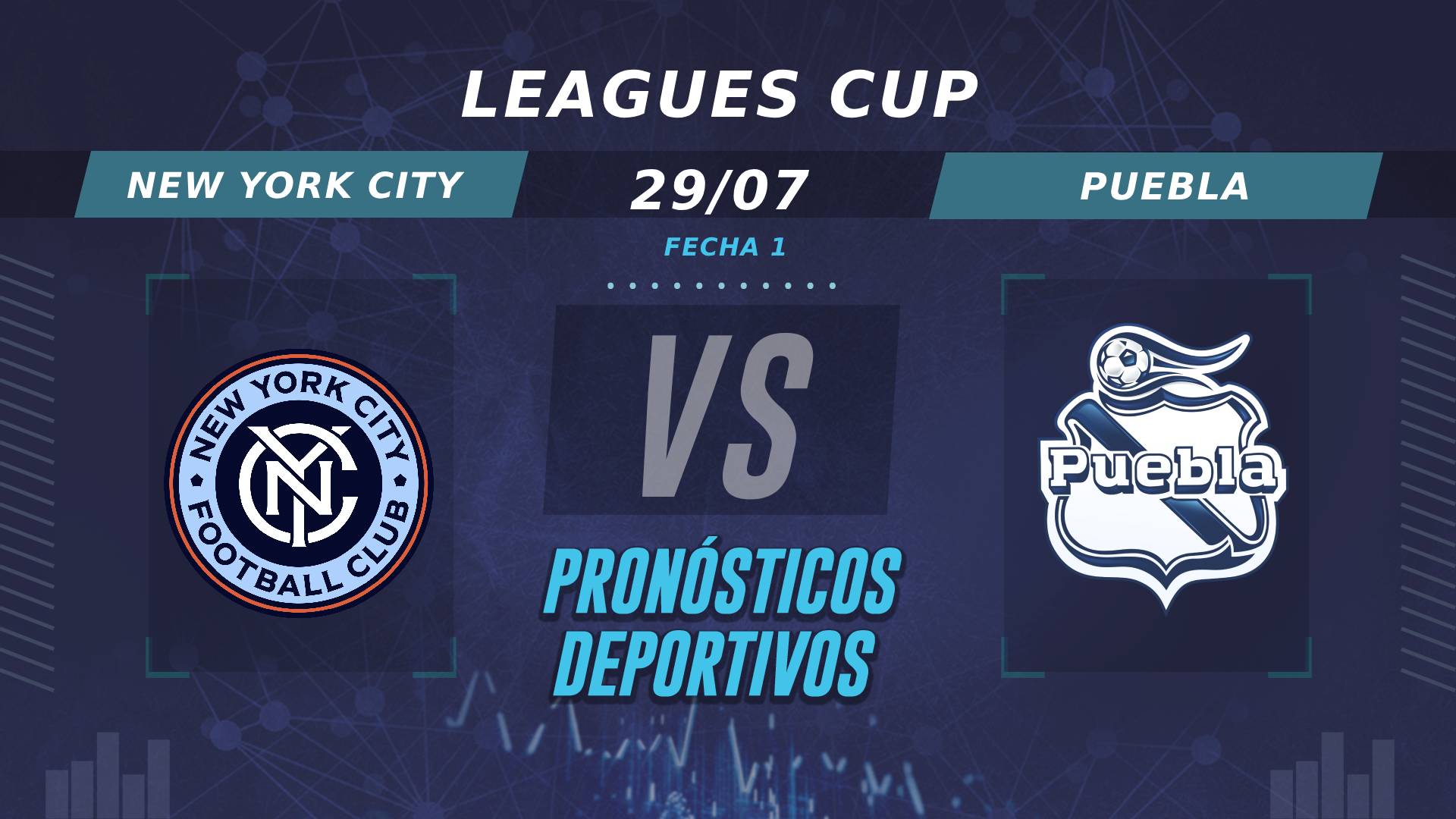 Pronósticos de New York City vs Puebla: ¿Quién es el favorito en la Fecha 1 de la League Cup?
