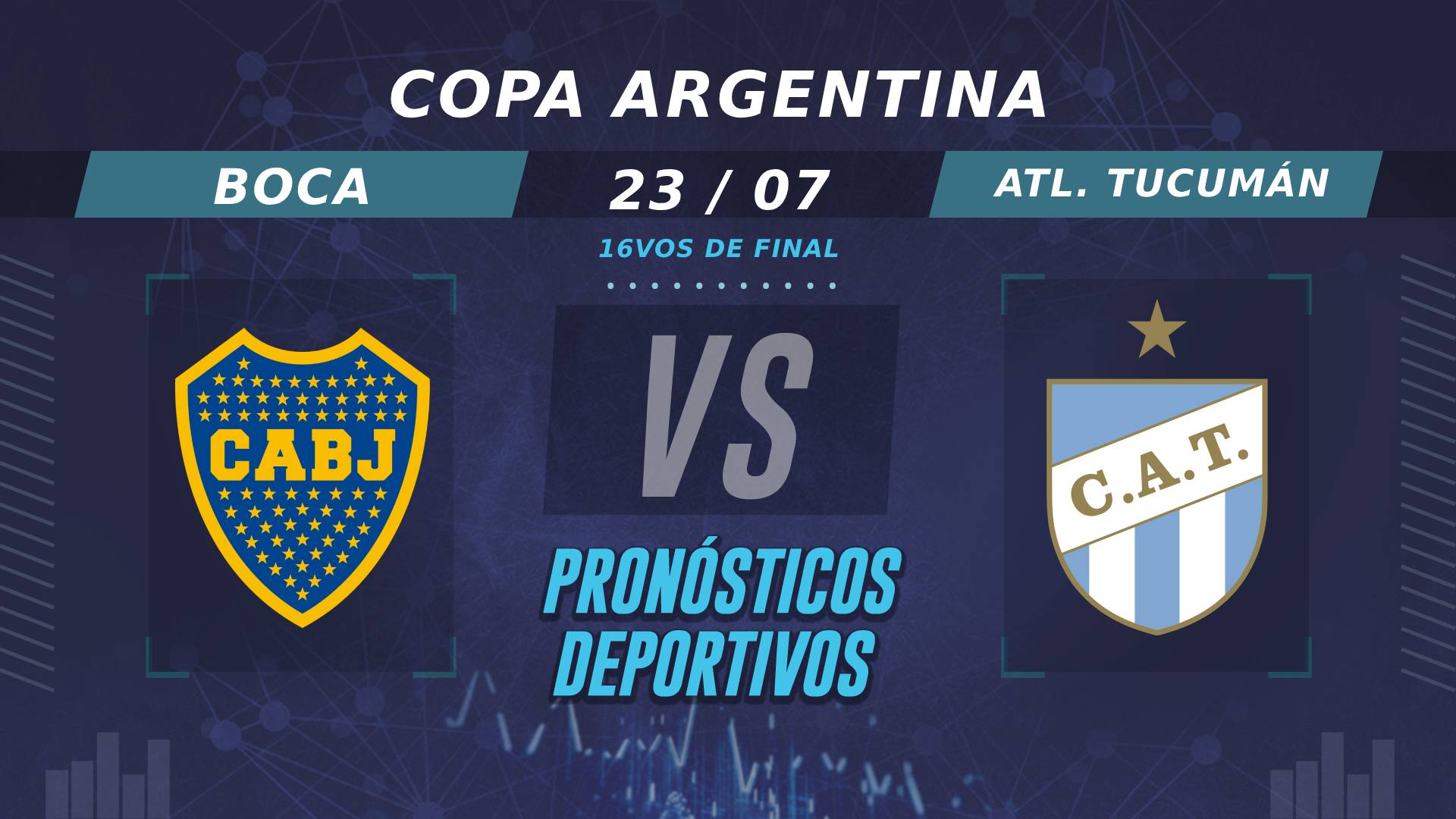 Pronósticos de Boca vs Atlético Tucumán: ¿Quién es favorito para pasar en la Copa Argentina?