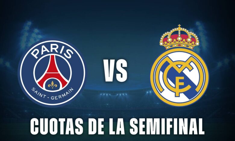 PSG vs Real Madrid cuotas