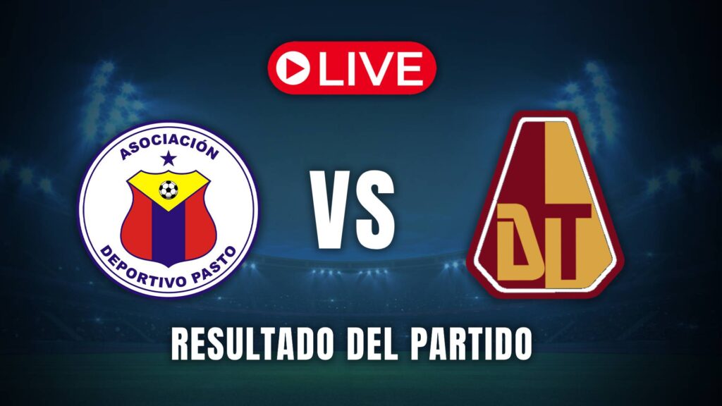 Pasto vs Tolima Liga BetPlay 2025 resultado