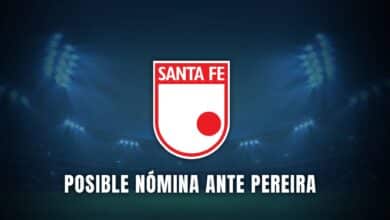 Pereira vs Santa Fe Liga BetPlay 2025 nómina