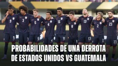 Probabilidades de una derrota de Estados Unidos vs Guatemala