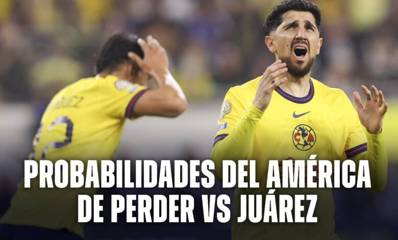 Probabilidades del América hoy de perder vs Juárez