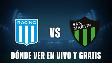 Racing vs San Martín de San Juan en vivo dónde ver