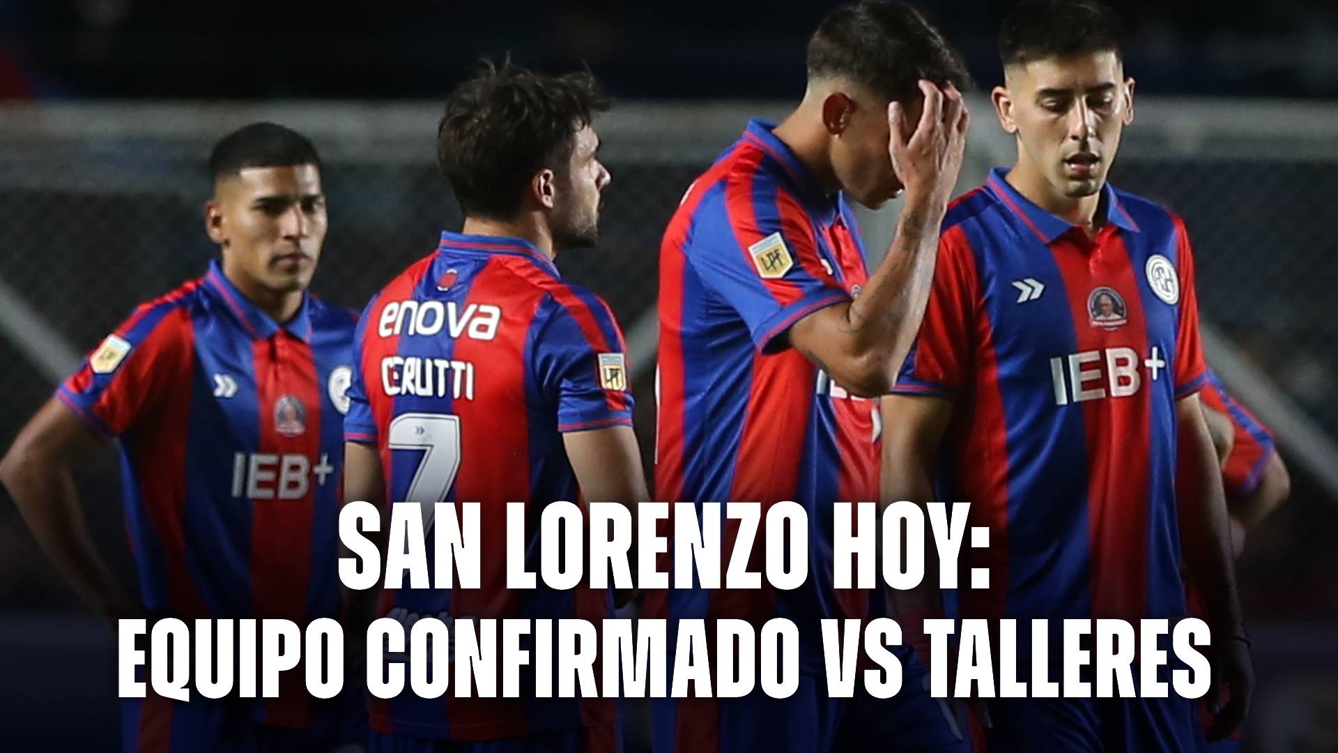 San Lorenzo hoy equipo confirmado