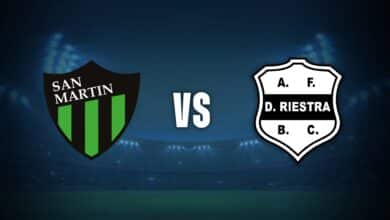 San Martín vs Riestra