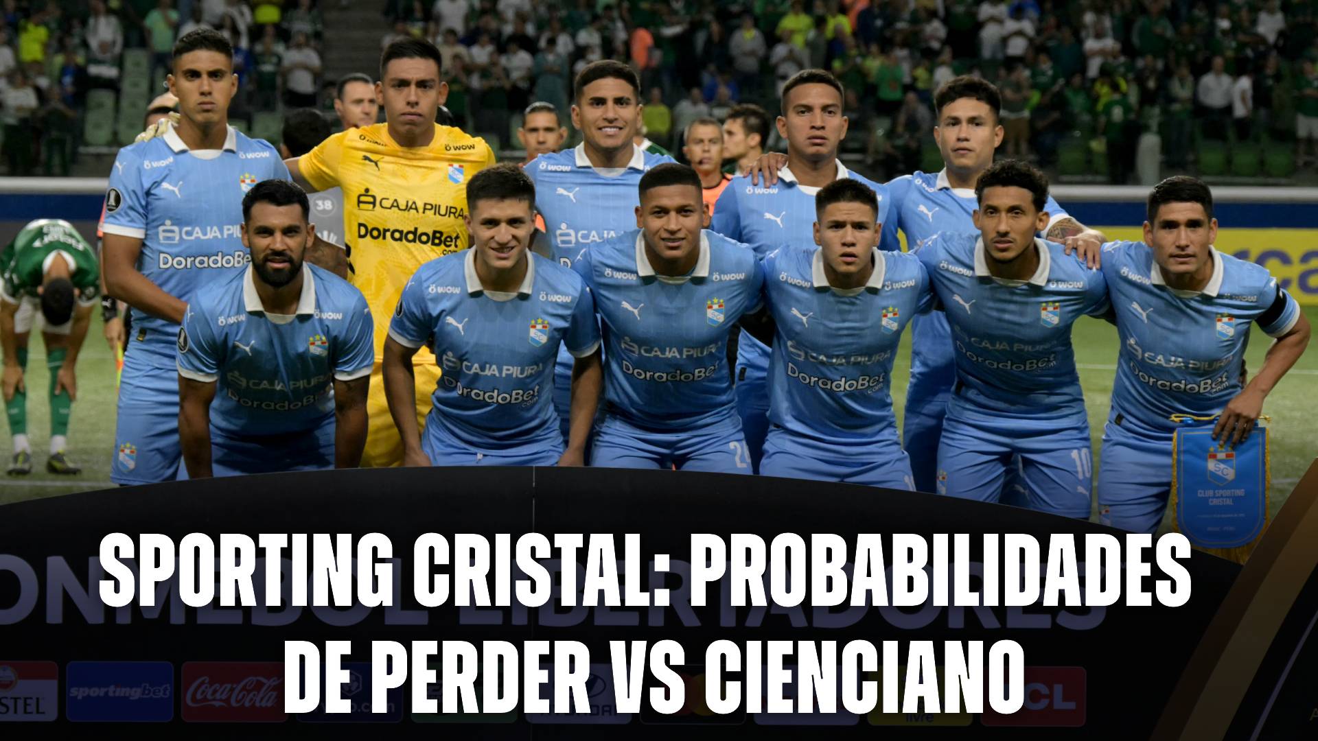 Probabilidades Sporting Cristal vs Cienciano en Cusco