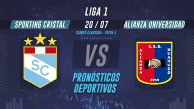 Sporting Cristal vs Alianza Universidad pronóstico