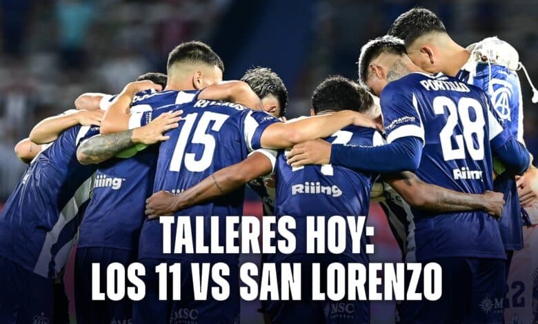 Talleres hoy equipo confirmado