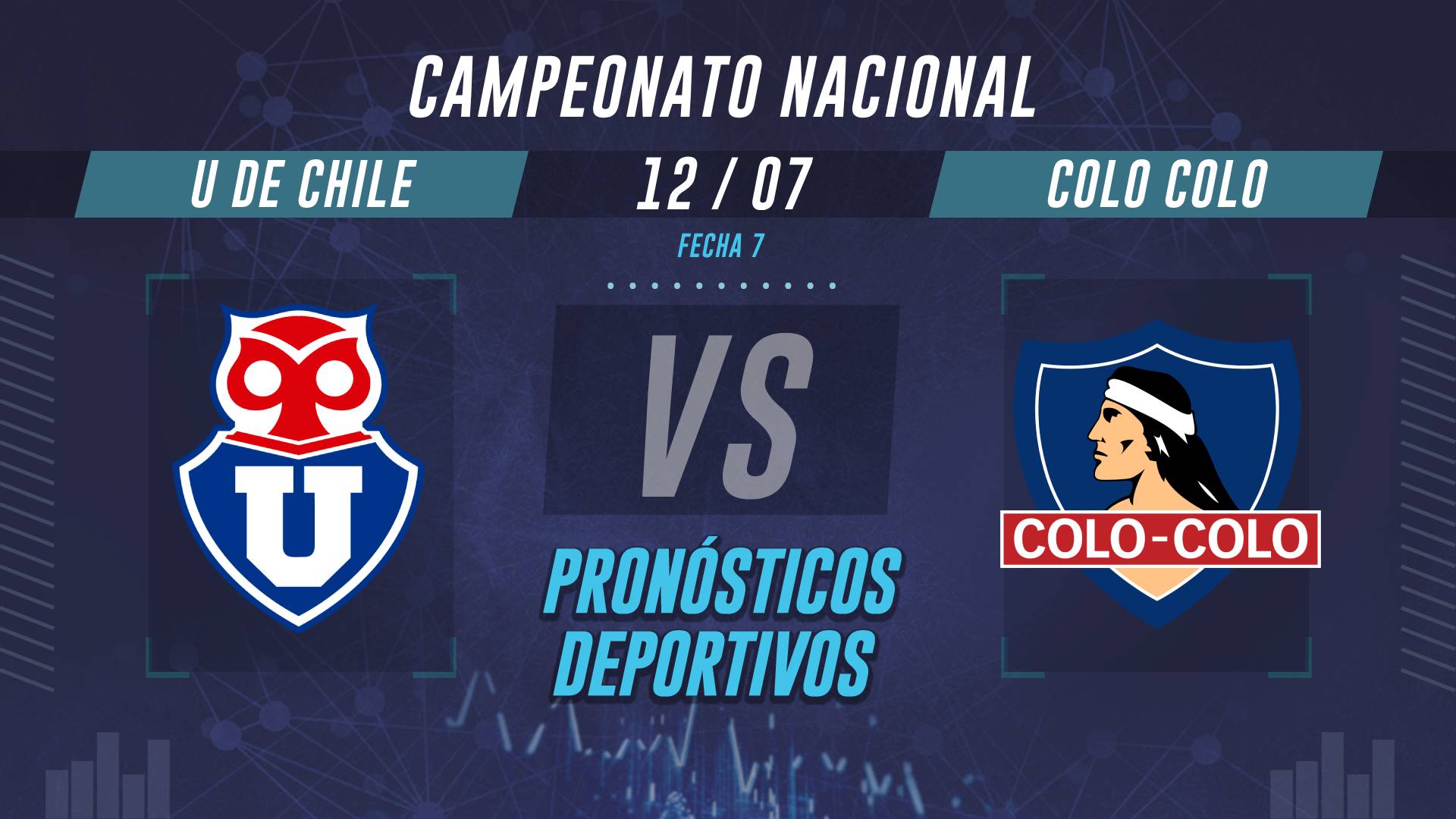Universidad de Chile vs Colo Colo pronóstico