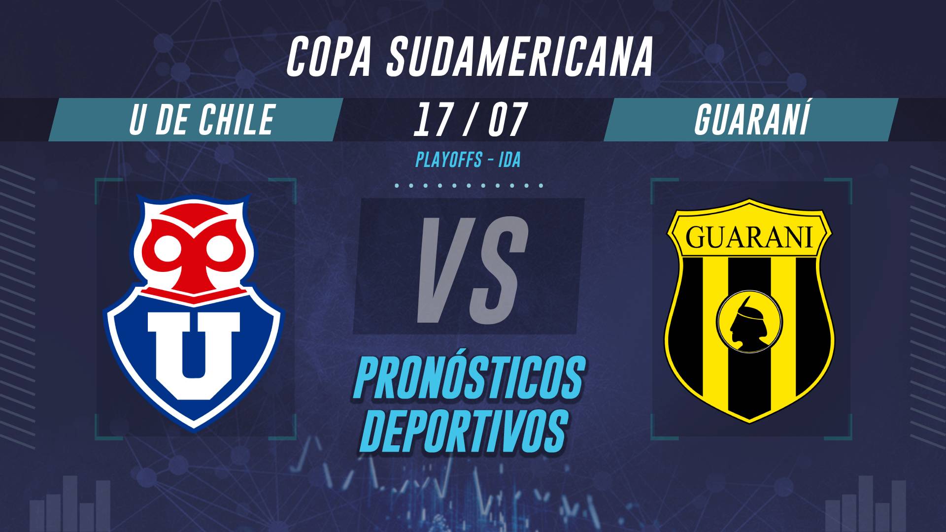 Universidad de Chile vs Guaraní pronóstico deportivo