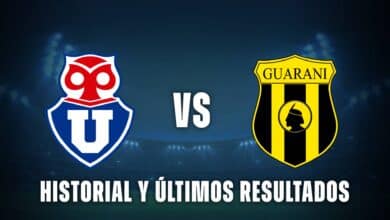 Universidad de Chile vs Guaraní historial
