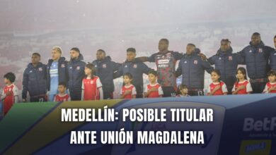 Unión vs Medellín Liga BetPlay 2025 nómina